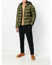 Мужская оливковая куртка-пуховик от Rossignol