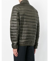 Мужская оливковая куртка-пуховик от Aspesi