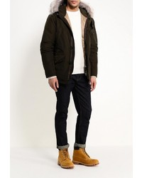 Мужская оливковая куртка-пуховик от Parajumpers