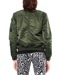 Женская оливковая куртка-пуховик от Q/S designed by