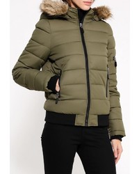 Женская оливковая куртка-пуховик от Vero Moda