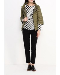 Женская оливковая куртка-пуховик от Z-Design