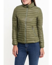 Женская оливковая куртка-пуховик от Z-Design