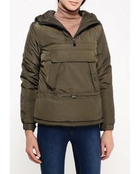 Женская оливковая куртка-пуховик от Z-Design