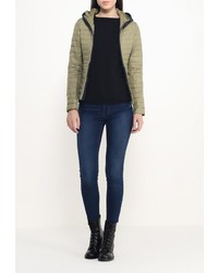 Женская оливковая куртка-пуховик от Z-Design