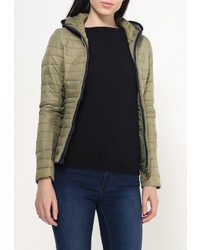 Женская оливковая куртка-пуховик от Z-Design