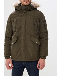 Мужская оливковая куртка-пуховик от Z-Design