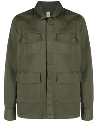Мужская оливковая куртка-рубашка от Eleventy