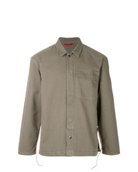Мужская оливковая куртка-рубашка от Homecore