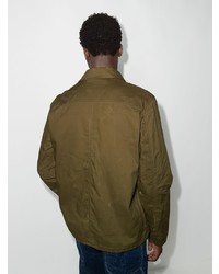 Мужская оливковая куртка-рубашка от Belstaff