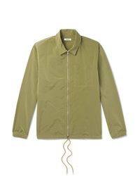 Мужская оливковая куртка-рубашка от Très Bien
