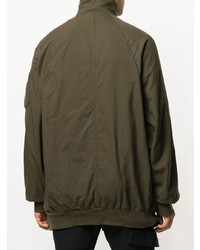 Мужская оливковая куртка-рубашка от Julius