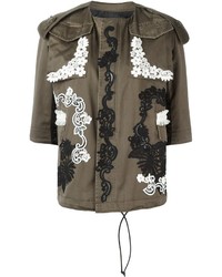 Женская оливковая куртка от Antonio Marras