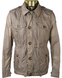 Мужская оливковая куртка от Burberry