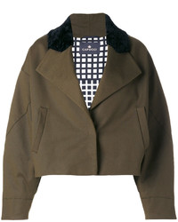 Женская оливковая куртка от Capucci