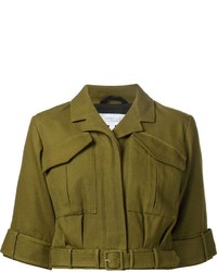 Женская оливковая куртка от Derek Lam