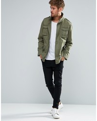 Мужская оливковая куртка от Esprit