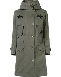 Женская оливковая куртка от Figue