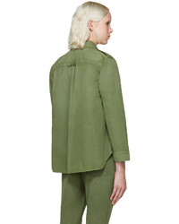 Женская оливковая куртка от Amo