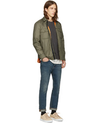 Мужская оливковая куртка от rag & bone