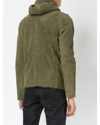 Мужская оливковая куртка от Giorgio Brato