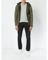 Мужская оливковая куртка от Giorgio Brato