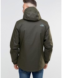 Мужская оливковая куртка от The North Face