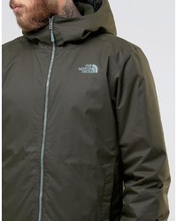 Мужская оливковая куртка от The North Face