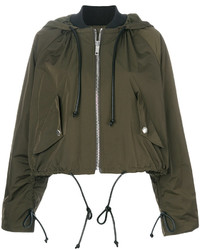 Женская оливковая куртка от Sportmax