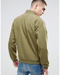 Мужская оливковая куртка от adidas