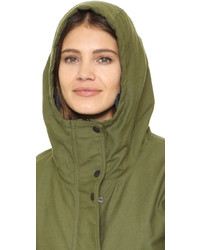 Женская оливковая легкая парка от Rag & Bone