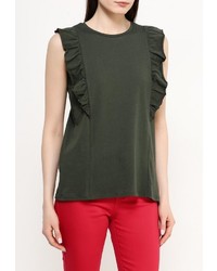 Женская оливковая майка от adL