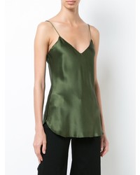 Женская оливковая майка от Nili Lotan