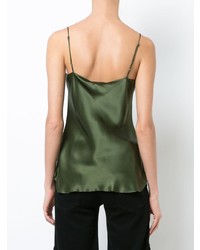 Женская оливковая майка от Nili Lotan