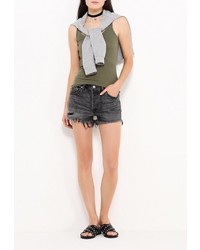 Женская оливковая майка от Piazza Italia