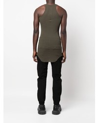 Мужская оливковая майка от Rick Owens