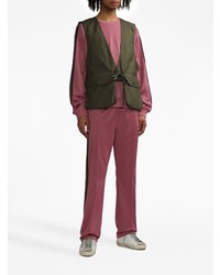 Мужская оливковая майка от Engineered Garments