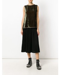 Женская оливковая майка от P.A.R.O.S.H.