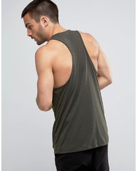 Мужская оливковая майка от Weekday