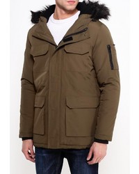 Мужская оливковая парка от Bellfield