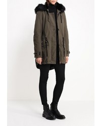 Женская оливковая парка от Bellfield