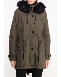 Женская оливковая парка от Bellfield