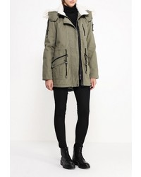 Женская оливковая парка от Bellfield