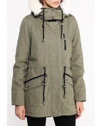 Женская оливковая парка от Bellfield