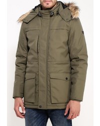 Мужская оливковая парка от BLEND