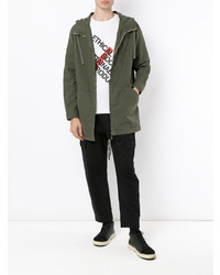 Мужская оливковая парка от OSKLEN