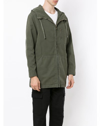 Мужская оливковая парка от OSKLEN