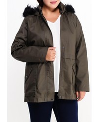 Женская оливковая парка от Evans