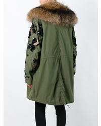 Женская оливковая парка от Night Market