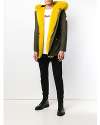 Мужская оливковая парка от Moose Knuckles